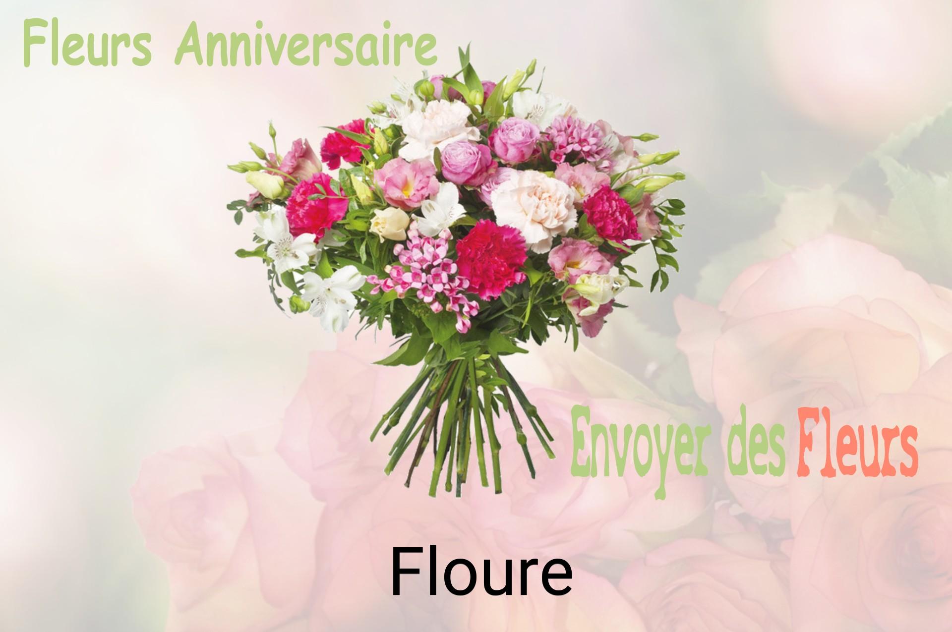 Bouquet de fleurs d’anniversaire livré à Floure